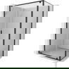 Mexen Exo Duschkabine schwenkbar 90 x 95 cm, transparent, schwarz - 8182-090-095-70-00