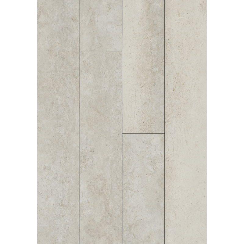 Mexen Baltic Grey paneles vinílicos 1227 x 187 mm LVT Dryback 2,5 mm, base de PVC, 4 V-Fugas, Travertino