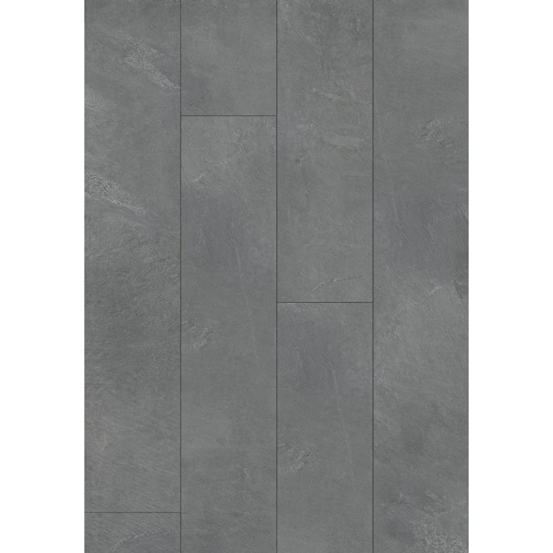 Mexen Grey Dark Vinyl Panels 1227 x 187 mm LVT Dryback 2.5 mm, PVC Underlay, 4 V-Groove, Slate - F1359-1227-187-255-4V1-01