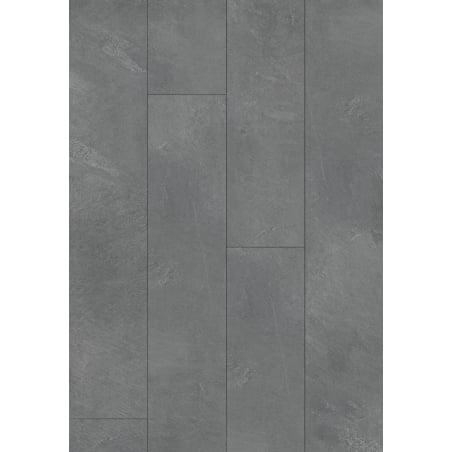 Panneaux vinyles Mexen Grey Dark 1227 x 187 mm LVT Dryback 2,5 mm, base PVC, 4 V-Joint, Ardoise - F1359-1227-187-255-4V1-01
