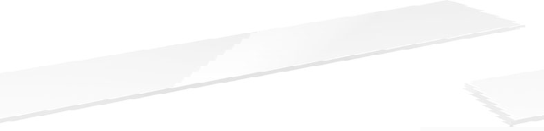 Mexen Uni encimera para mueble 200 cm, blanco brillo - 91AXX-2004-464-18-00