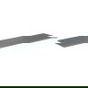 Mexen Uni tafelblad 170 cm, grafiet mat - 91AXX-1704-464-18-66