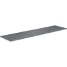 Mexen Uni countertop 210 cm, matte graphite - 91AXX-2104-464-18-66