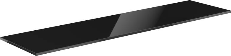 Mexen Uni Dëschpatt fir Schaf 170 cm, schwaarz Glanz - 91AXX-1704-464-18-70