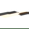 Mexen Uni kastblad 170 cm, notenhout - 91AXX-1704-464-18-86