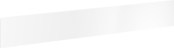 Mexen Orio frente do corpo do armário de casa de banho 120 x 20 cm, branco mate - 91A10-1200-235-1-01