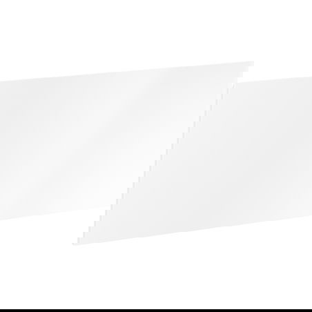 Mexen Orio façade pour corps d'armoire de salle de bain 120 x 43,5 cm, blanc mat - 91A10-1200-470-1-01