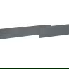 Mexen Orio voorkant voor kastlichaam badkamer 160 x 20 cm, grafiet mat - 91A10-1600-235-1-66