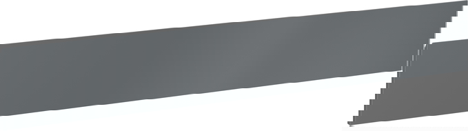 Mexen Orio voorkant voor kastlichaam badkamer 160 x 20 cm, grafiet mat - 91A10-1600-235-1-66