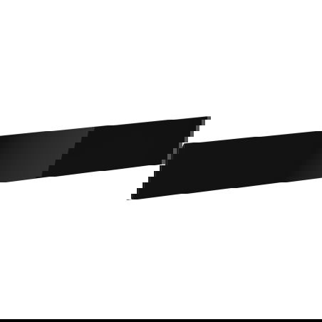 Mexen Orio frontal del cuerpo del mueble de baño 120 x 20 cm, negro brillante - 91A10-1200-235-1-70