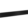 Mexen Orio Front für den Korpus des Badezimmerschranks 140 x 20 cm, Schwarz Matt - 91A10-1400-235-1-71