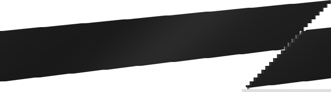 Mexen Orio front voor kastlichaam badkamerkast 160 x 20 cm, zwart mat - 91A10-1600-235-1-71