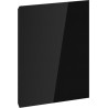 Mexen Orio frente para el cuerpo del gabinete de baño 40 x 43,5 cm, negro brillo - 91A11-0400-470-1-70