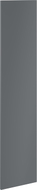Mexen Orio voorkant voor kastombouw 35 x 160 cm, mat grafiet - 91A11-1600-300-1-66