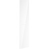 Mexen Orio frente para el cuerpo del armario de baño 35 x 80 cm (2 piezas), blanco brillo - 91A11-1600-300-2-00