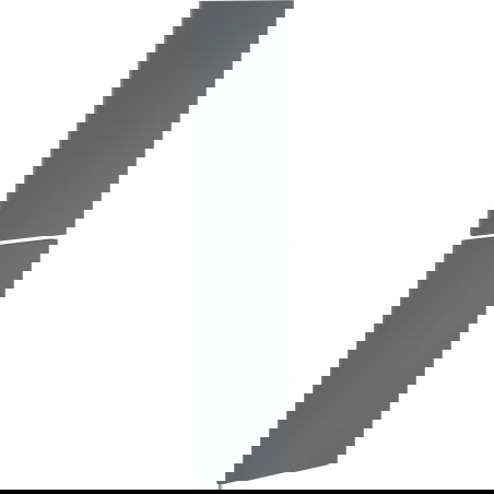 Mexen Orio voorzijde van het kastlichaam badkamerkast 35 x 80 cm (2 stuks), mat grafiet - 91A11-1600-300-2-66