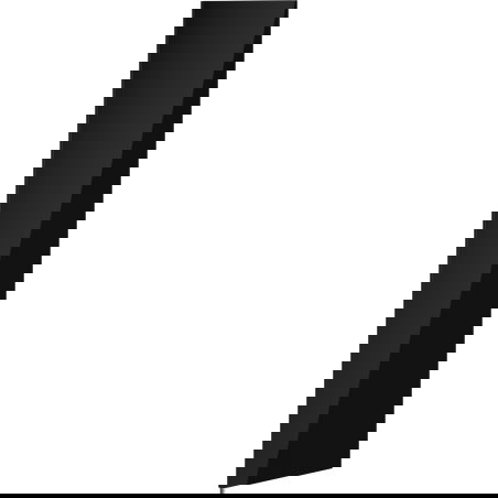 Mexen Orio frente del gabinete de baño 35 x 160 cm, negro brillante - 91A11-1600-300-1-70