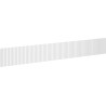Mexen Rivel esipaneel vannitoakapi korpusele 140 x 20 cm, valge matt - 91A20-1400-235-1-01