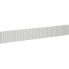 Mexen Rivel esipaneel korpusekappi jaoks vannituppa 160 x 20 cm, hall matt - 91A20-1600-235-1-62