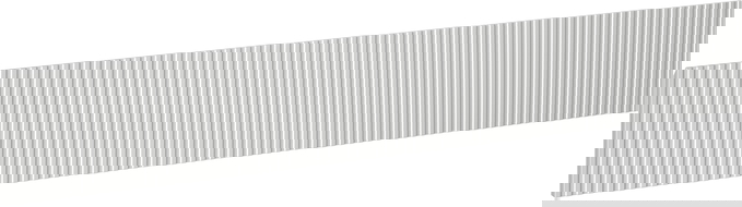 Mexen Rivel façade rainurée pour le corps du meuble de salle de bains 160 x 20 cm, gris mat - 91A20-1600-235-1-62
