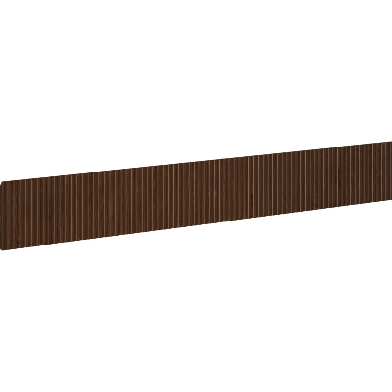 Mexen Rivel gerillter Front für den Korpus von Badezimmerschränken 160 x 20 cm, Nuss - 91A20-1600-235-1-86
