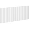 Mexen Rivel eesmine soonestatud vannitoakapi karkassi jaoks 90 x 43,5 cm, valge matt - 91A20-0900-470-1-01