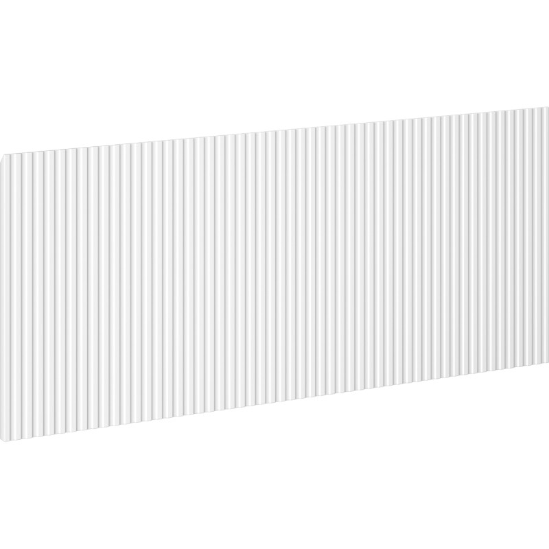 Mexen Rivel front ryflowany do korpusu szafki łazienkowej 100 x 43,5 cm, biały mat - 91A20-1000-470-1-01