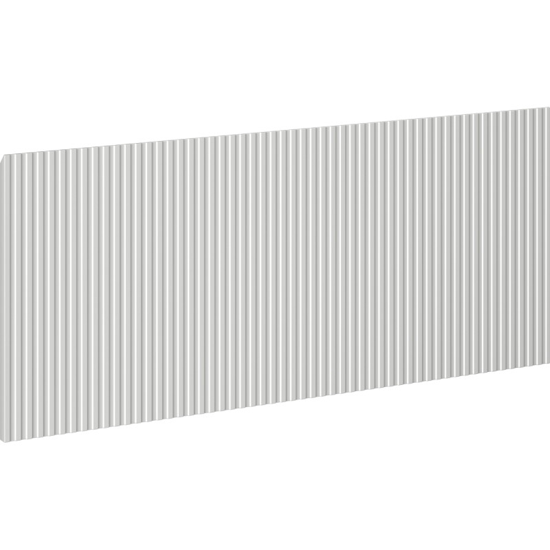 Mexen Rivel front ryflowany do korpusu szafki łazienkowej 80 x 43,5 cm, szary mat - 91A20-0800-470-1-62