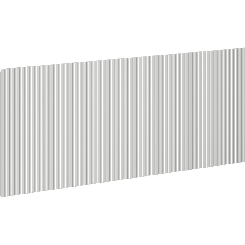 Mexen Rivel prednja strana rebrasta za korpus kupaonskog ormarića 80 x 43,5 cm, siva mat - 91A20-0800-470-1-62