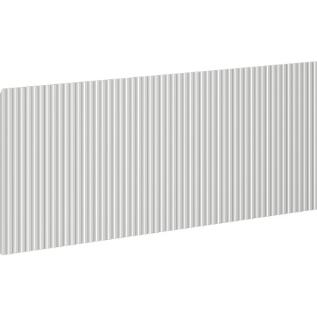 Mexen Rivel front ryflowany do korpusu szafki łazienkowej 80 x 43,5 cm, szary mat - 91A20-0800-470-1-62