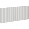 Mexen Rivel front ryflowany do korpusu szafki łazienkowej 100 x 43,5 cm, szary mat - 91A20-1000-470-1-62