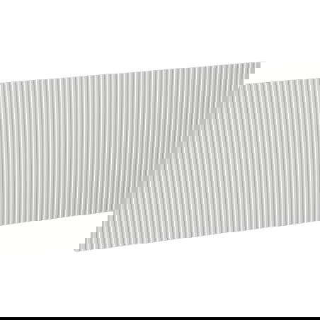 Mexen Rivel gegroefde front voor badkamerkast 120 x 43,5 cm, grijs mat - 91A20-1200-470-1-62