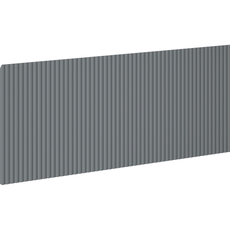 Mexen Rivel front ryflowany do korpusu szafki łazienkowej 80 x 43,5 cm, grafit mat - 91A20-0800-470-1-66