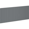 Mexen Rivel ribbed front for bathroom cabinet body 80 x 43.5 cm, matte graphite - 91A20-0800-470-1-66