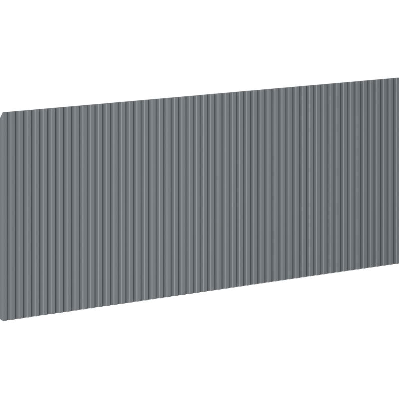 Mexen Rivel gegroefde front voor badkamerkast 90 x 43,5 cm, grafiet mat - 91A20-0900-470-1-66