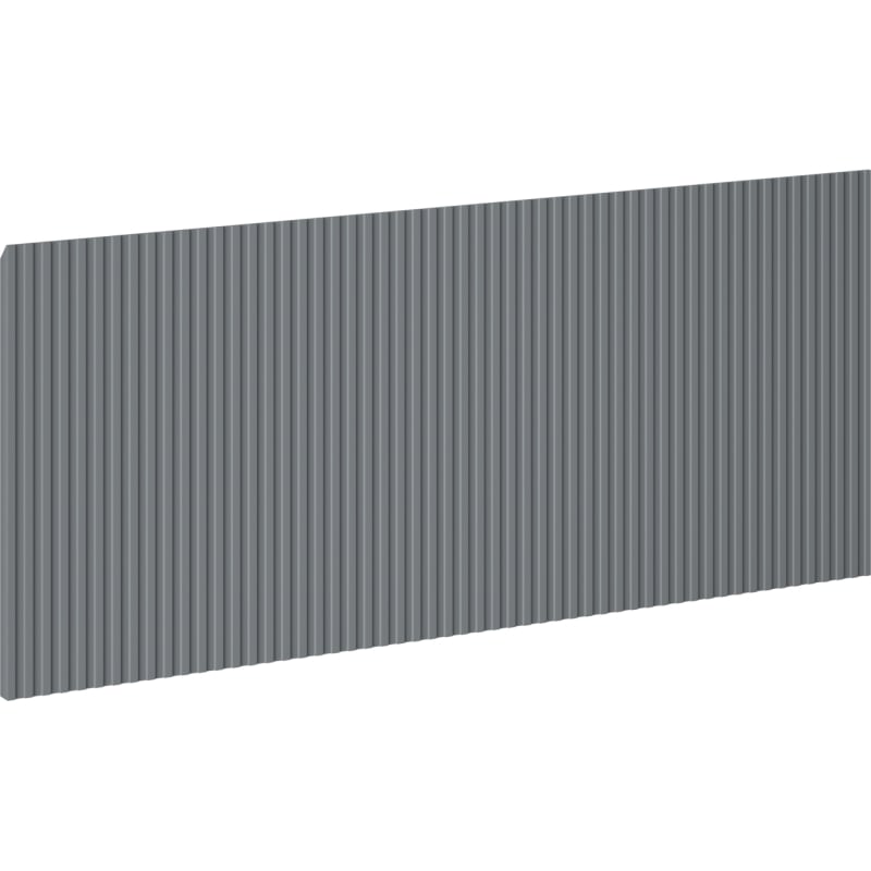 Mexen Rivel Vorderseite mit Rillen für den Korpus des Badezimmerschranks 90 x 43,5 cm, graphit matt - 91A20-0900-470-1-66