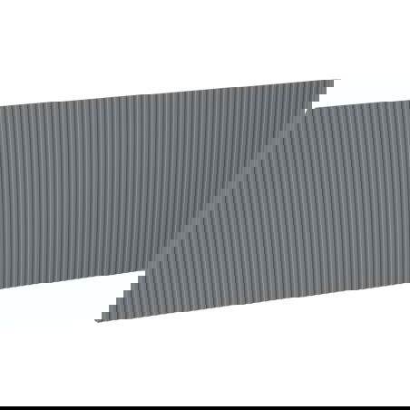 Mexen Rivel gegroefde front voor badkamerkast 90 x 43,5 cm, grafiet mat - 91A20-0900-470-1-66