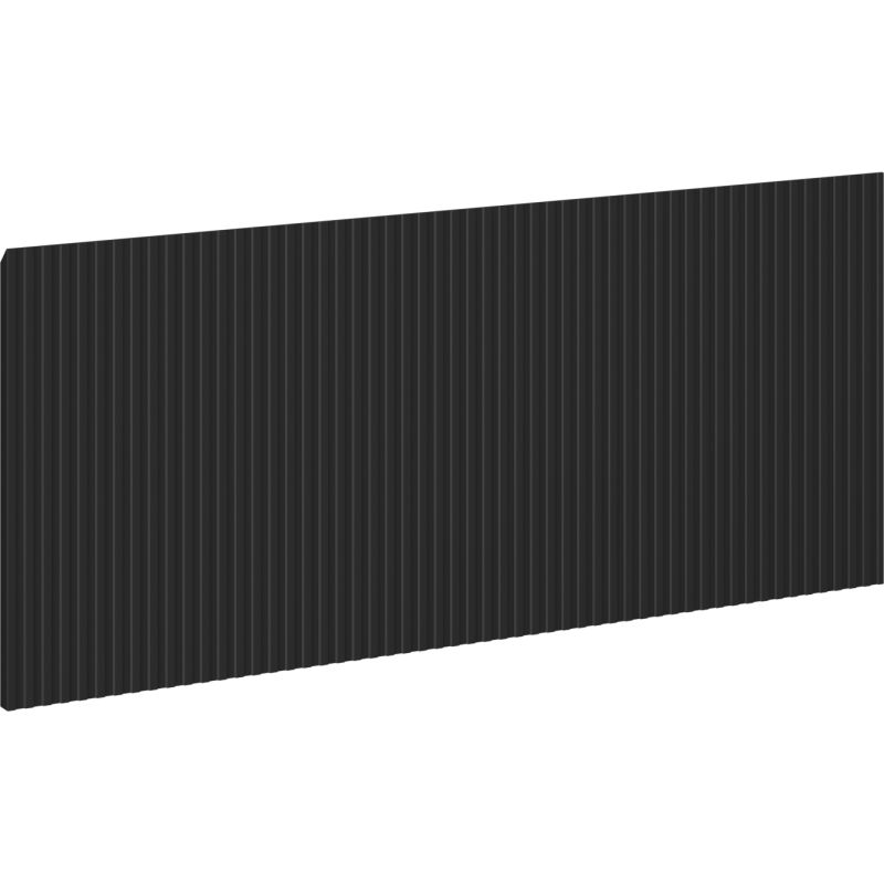 Mexen Rivel Front gerillt für Waschtischunterschrank 100 x 43,5 cm, schwarz matt - 91A20-1000-470-1-71