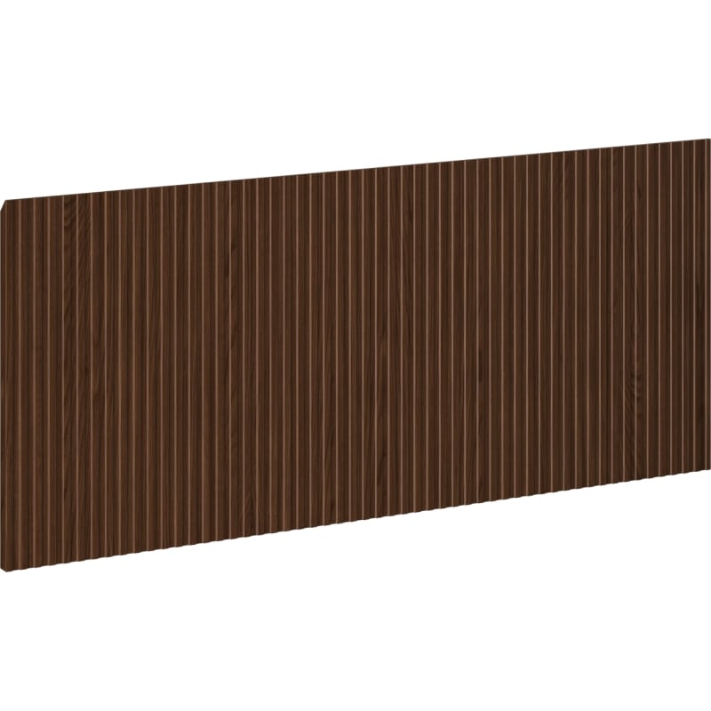 Mexen Rivel Front geriffelt für den Badschrankkorpus 80 x 43,5 cm, Nussbaum - 91A20-0800-470-1-86