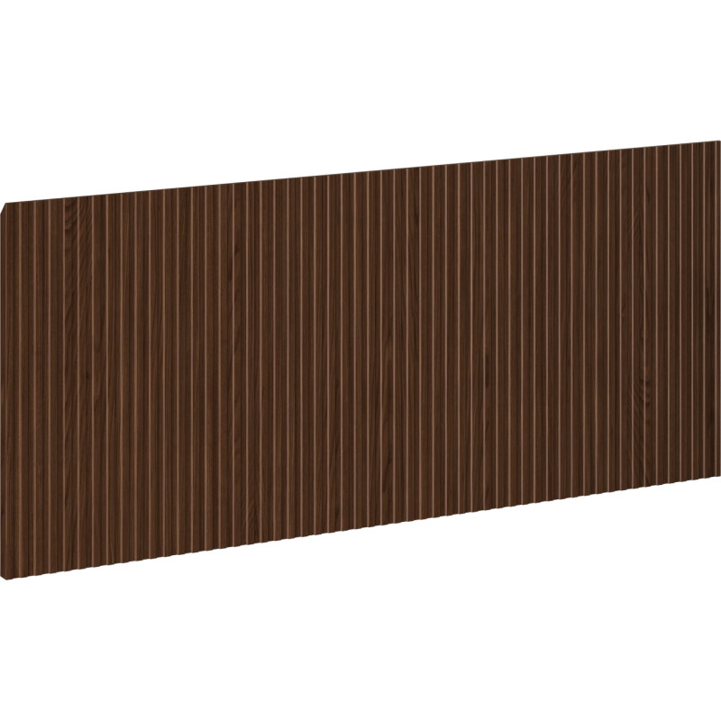 Mexen Rivel front ryflowany do korpusu szafki łazienkowej 80 x 43,5 cm, orzech - 91A20-0800-470-1-86