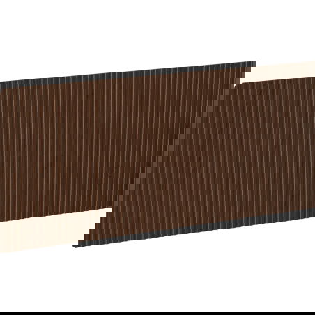 Mexen Rivel framsida ribbad för badrumsskåp 80 x 43,5 cm, valnöt - 91A20-0800-470-1-86