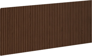 Mexen Rivel front ryflowany do korpusu szafki łazienkowej 80 x 43,5 cm, orzech - 91A20-0800-470-1-86