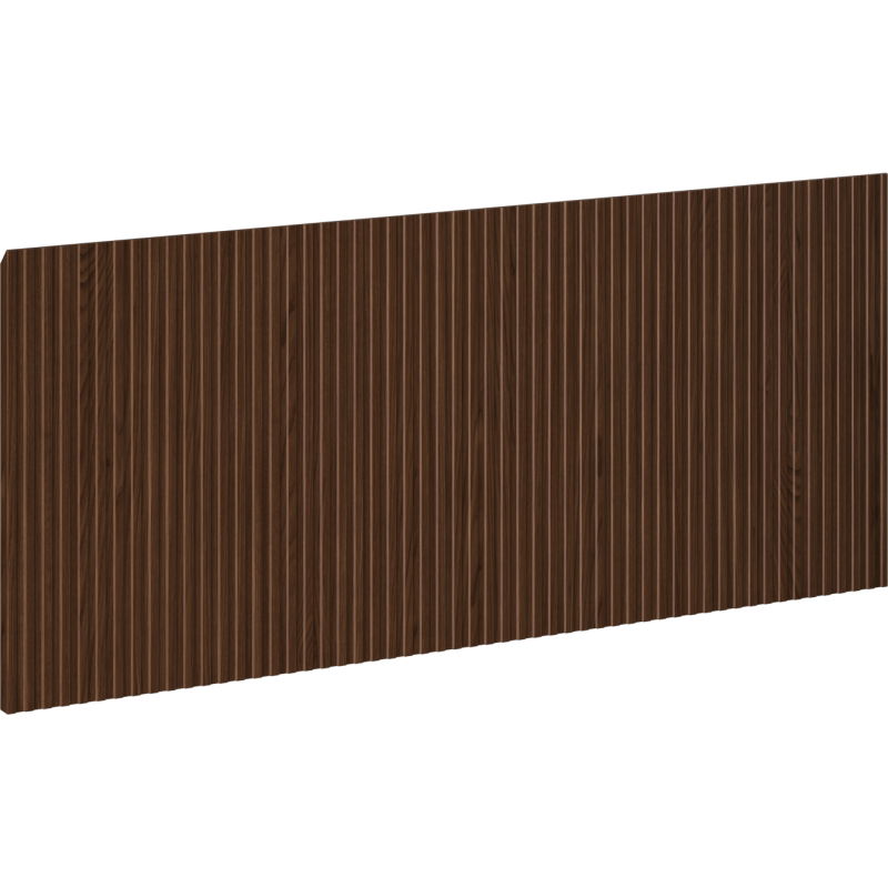 Mexen Rivel façade rainurée pour meuble lavabo 100 x 43,5 cm, noyer - 91A20-1000-470-1-86