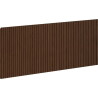 Mexen Rivel front ryflowany do korpusu szafki łazienkowej 100 x 43,5 cm, orzech - 91A20-1000-470-1-86