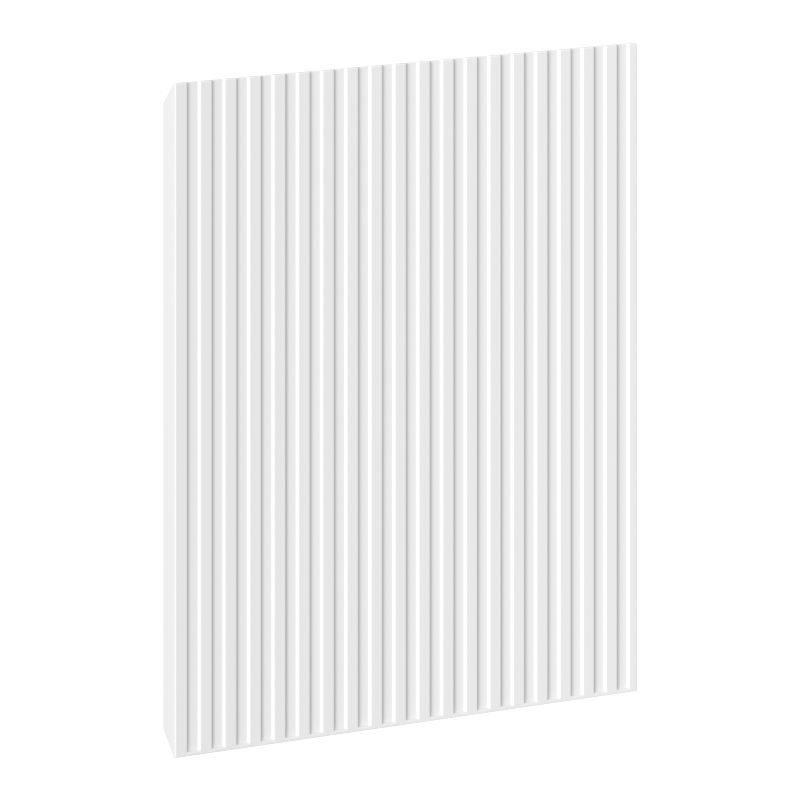 Mexen Rivel avant rainuré pour le corps du meuble de salle de bain 35 x 43,5 cm, blanc mat - 91A21-0350-470-1-01