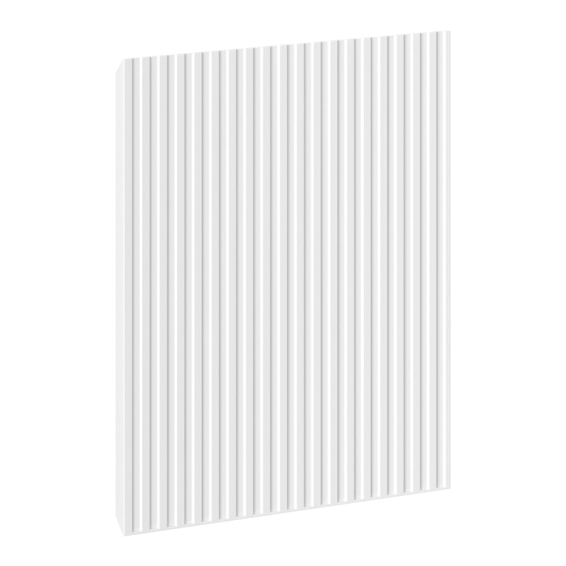 Mexen Rivel frente acanalado para gabinete de baño 45 x 43,5 cm, blanco mate - 91A21-0450-470-1-01