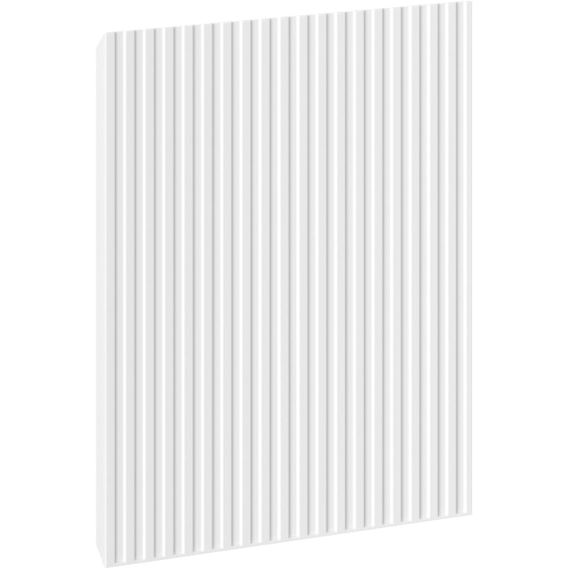 Mexen Rivel frente ranhurado para corpo de armário de casa de banho 45 x 43,5 cm, branco mate - 91A21-0450-470-1-01