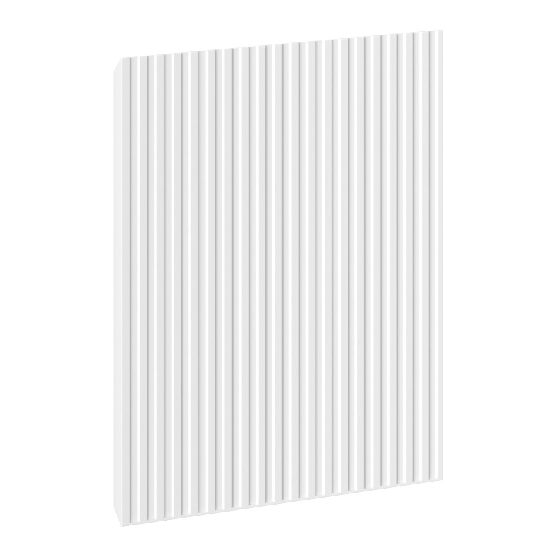 Mexen Rivel front ryflowany do korpusu szafki łazienkowej 45 x 43,5 cm, biały mat - 91A21-0450-470-1-01