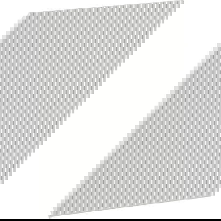 Mexen Rivel Front gerillt für den Korpus des Badschranks 45 x 43,5 cm, graumatt - 91A21-0450-470-1-62