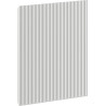 Mexen Rivel spårad front för badrumsskåp 45 x 43,5 cm, grå matt - 91A21-0450-470-1-62